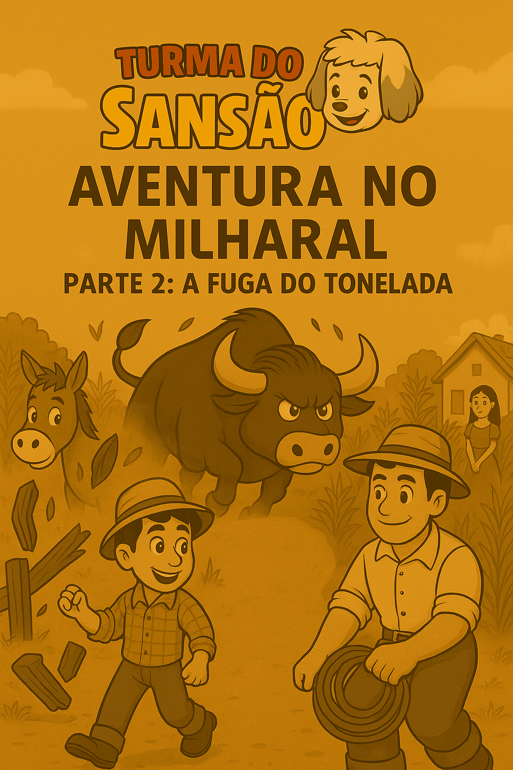 Aventura no milharal Parte-2