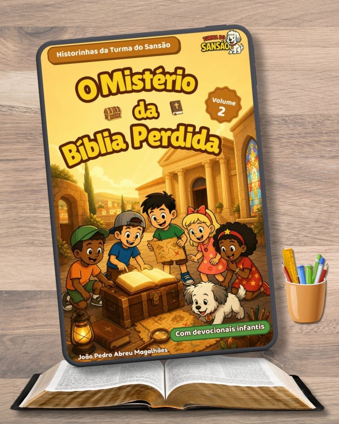 Capa do livro O Mistério da Bíblia Perdida